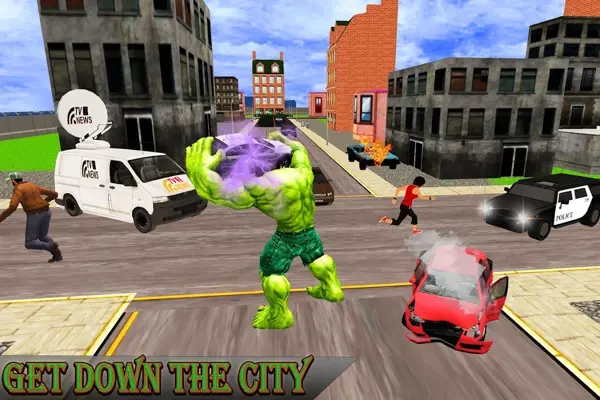 Monster Hero Battle in City android App screenshot 4